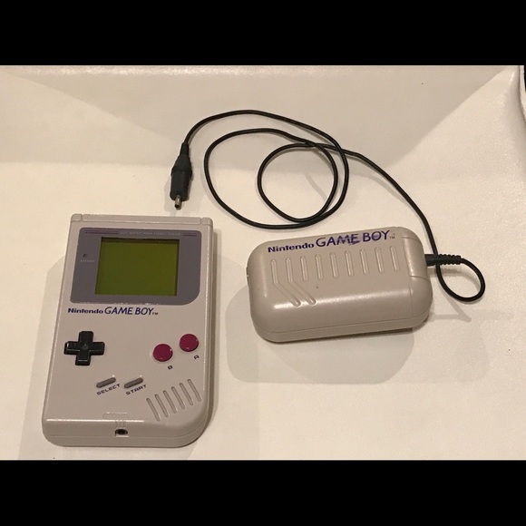 Launch Edition Game Boy Handheld System-Grey + Tetris Game + Battery pack